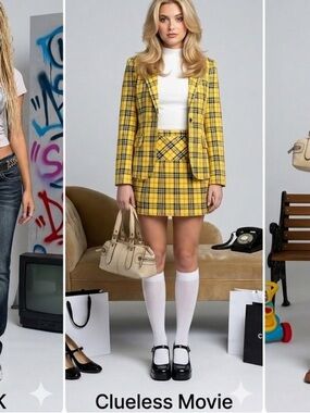 Call It Spring Cream Y2K Grommet Shoulder Bag Vintage Grunge Punk Bowlin